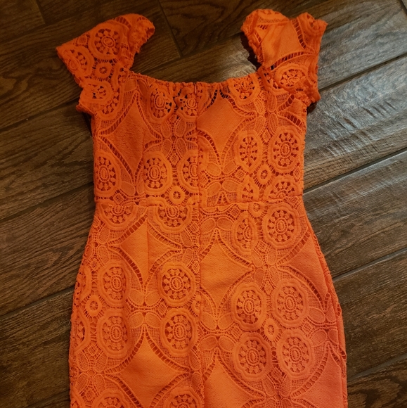 Fashion Nova Crochet Mini Dress - Picture 5 of 6